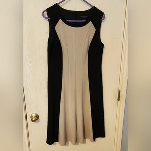 Block pattern dress. Connected Apparel, size 12